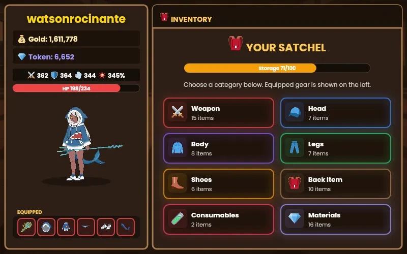 Inventory System UI